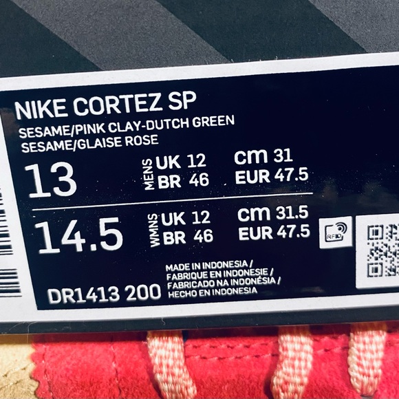 Nike Cortez Classic x Union LA Grain 2022 Mens Size 13 With OG Box NEW - Picture 11 of 13